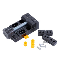 Adjustable Flat Clamp Multi-purpose Tight Machining Mini Drill Press Vise Clamp Durable Metal Fixing Tool Watch Repair
