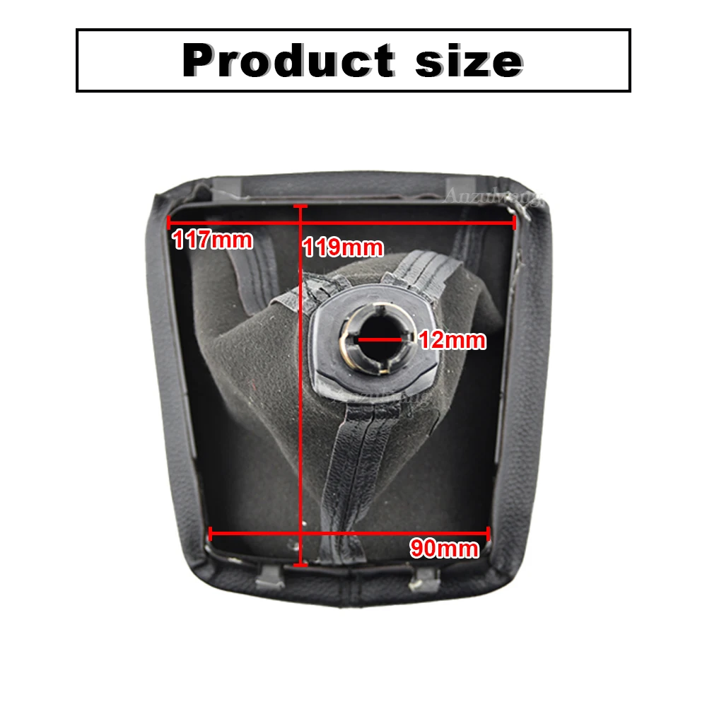 

5 Speed Car Gear Shift Knob Gearstick Gaiter Boot Kit For Skoda Octavia 2004 2005 2006 2007 2008 2009 2010 2011 2012
