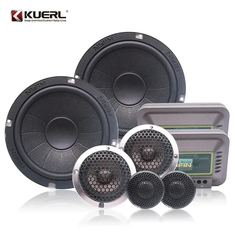 New product best price 6.5 inch audio high quality 3 way component car speaker