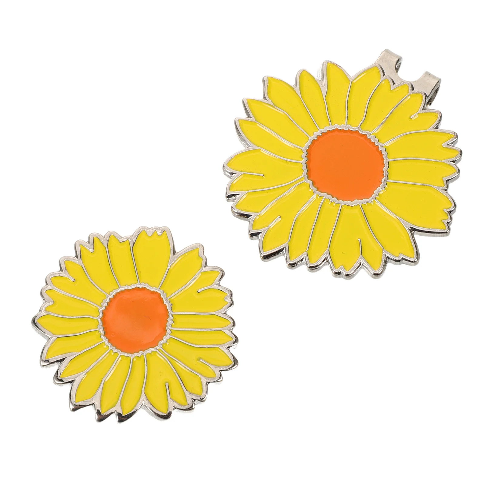 

Stylish Golf Hat Clip with Ball Marker Lightweight Cap Clamp for Women Men Outdoor Activities Golf Ball Marker Hat Clip