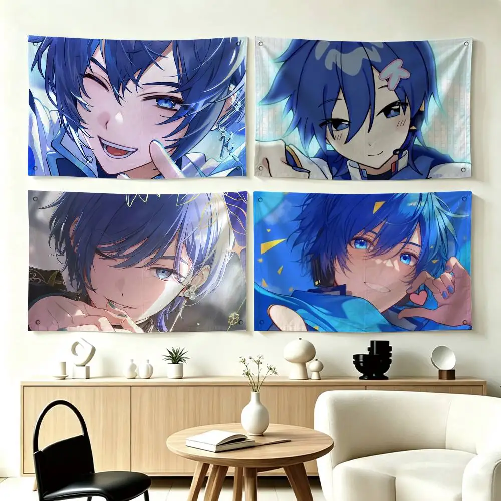 bandeira-de-anime-vocaloid-kaito-ideal-para-festas-clubes-decoracao-de-paredes-interiores-e-exteriores-e-como-presente-para-fas