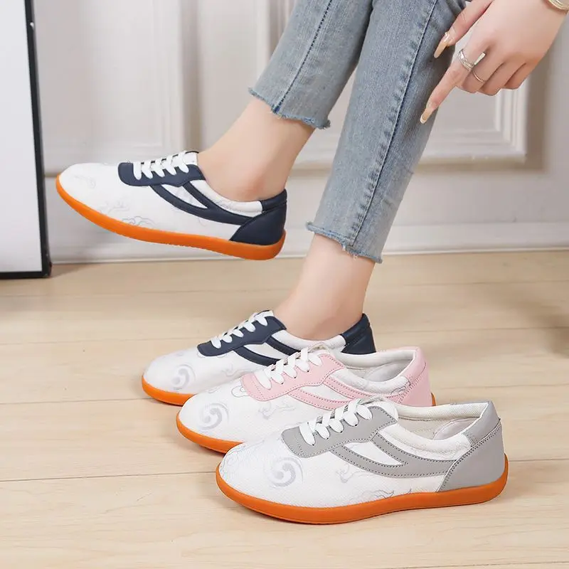 

2025 New Breathable Martial Arts Shoes , Rubber Sole, Kung Fu Shoes, Summer Taiji Martial Arts Shoes