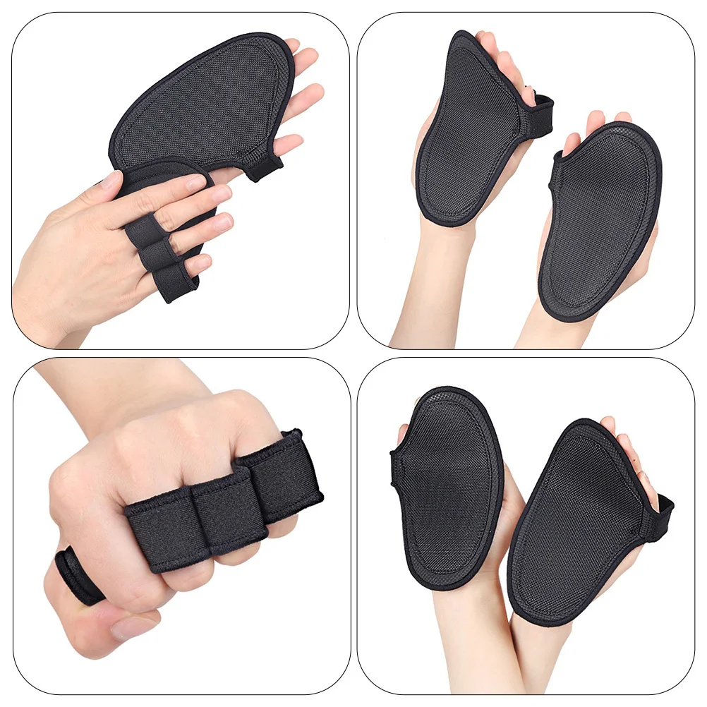 

Sports Palm Gym Gloves Men Weight Lifting Grips Fingerless Exercise Women Outdoor Fitness