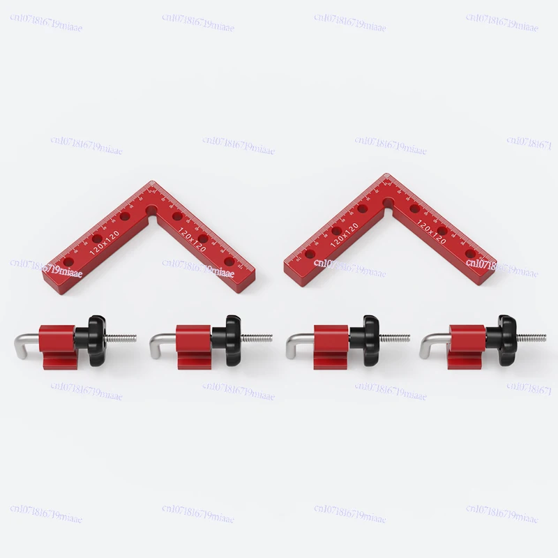 

Square Angle Ruler, Woodworking Puzzle Fixing Clip 90 Degree Right Angle Positioning Installation Tool, Assembly, Measuring