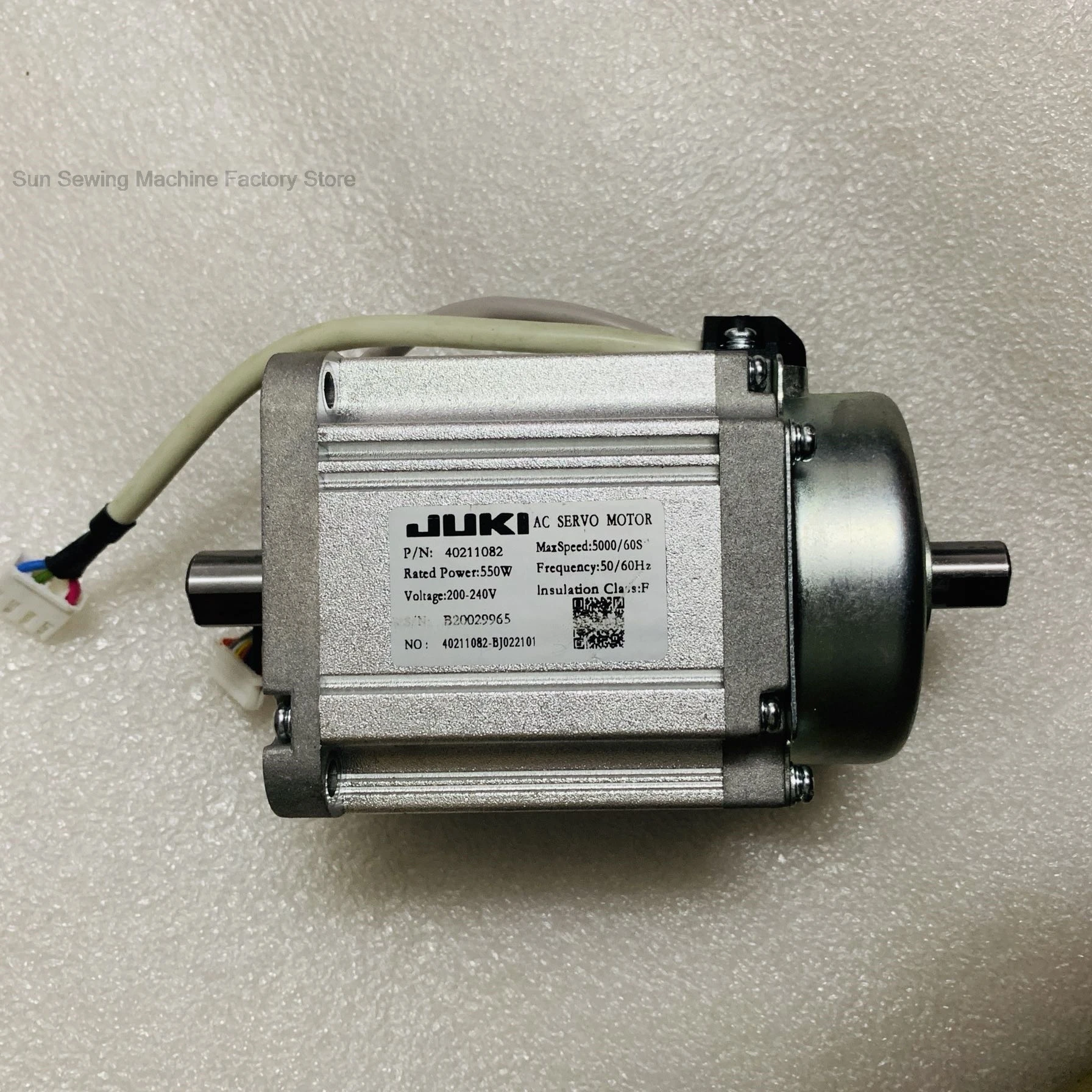 

New Ac Servo Motor Main Motor 220v 550w for Juki 8000A DDL-8000A Industrial Computer Flat Lockstitch Sewing Machine