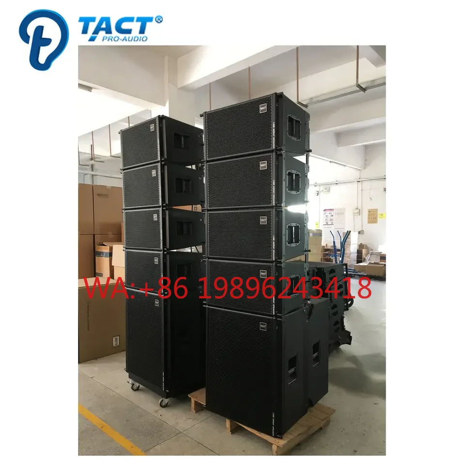 

Double 12 Inch Line Array Speaker System Passive Pro Audio Touring Events Equipment Sound Line Array Speaker