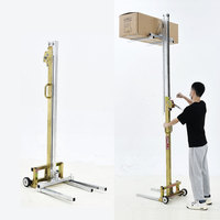 Hand Stacker Light Manual Loading and Unloading Forklift Bearing 80KG Warehouse Logistics Handling Forklift Air Conditioning