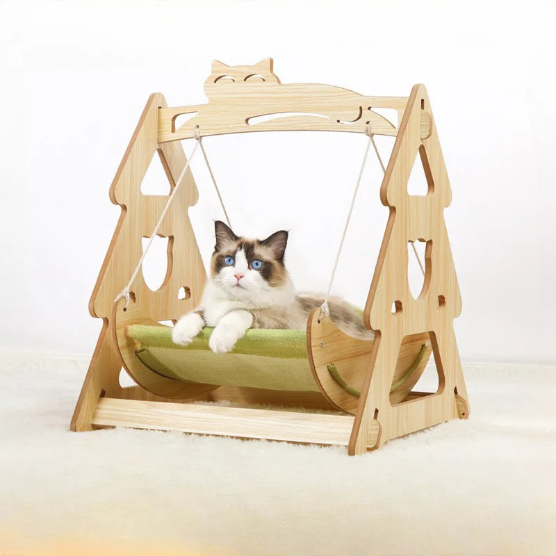 Cat nest summer cat bed summer cool nest pet cradle bed sofa four seasons large rocking bed puppy hammock