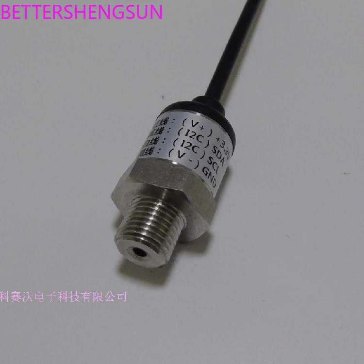 

Internet of Things Pressure Sensor Low Power 3.3V Power Supply I2C Communication Pressure Sensor 0-1MPA Sensor