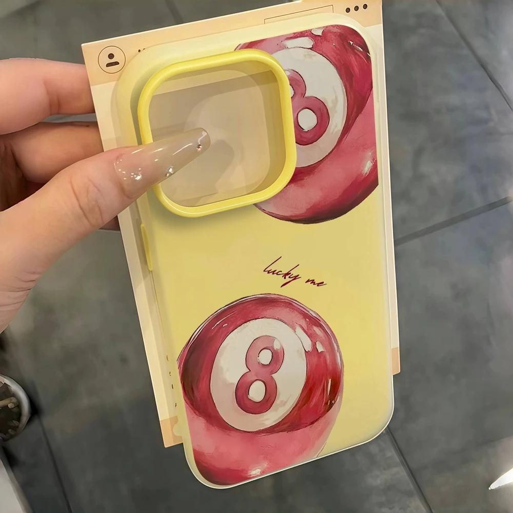 Für Samsung Galaxy S21 S26 S25 S24 S23 S22 Ultra Plus FE Hülle Billard Nr. 8-Ball-Hülle für A37 A36 A54 A55 A56 Staubdichte Schutzhülle – Detail 8