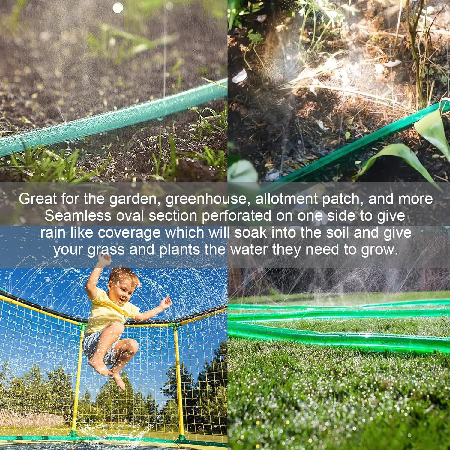 Sprinkler Soaker Hose Drip Irrigation Garden Lawn Watering Spray Hose Set for Garden Lawn Irrigation System Tools