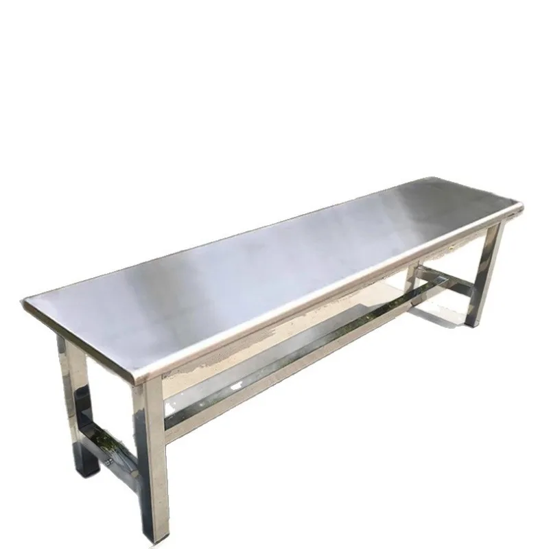 

304 stainless steel bench changing room bench canteen hospital shoe changing stool outdoor bench
