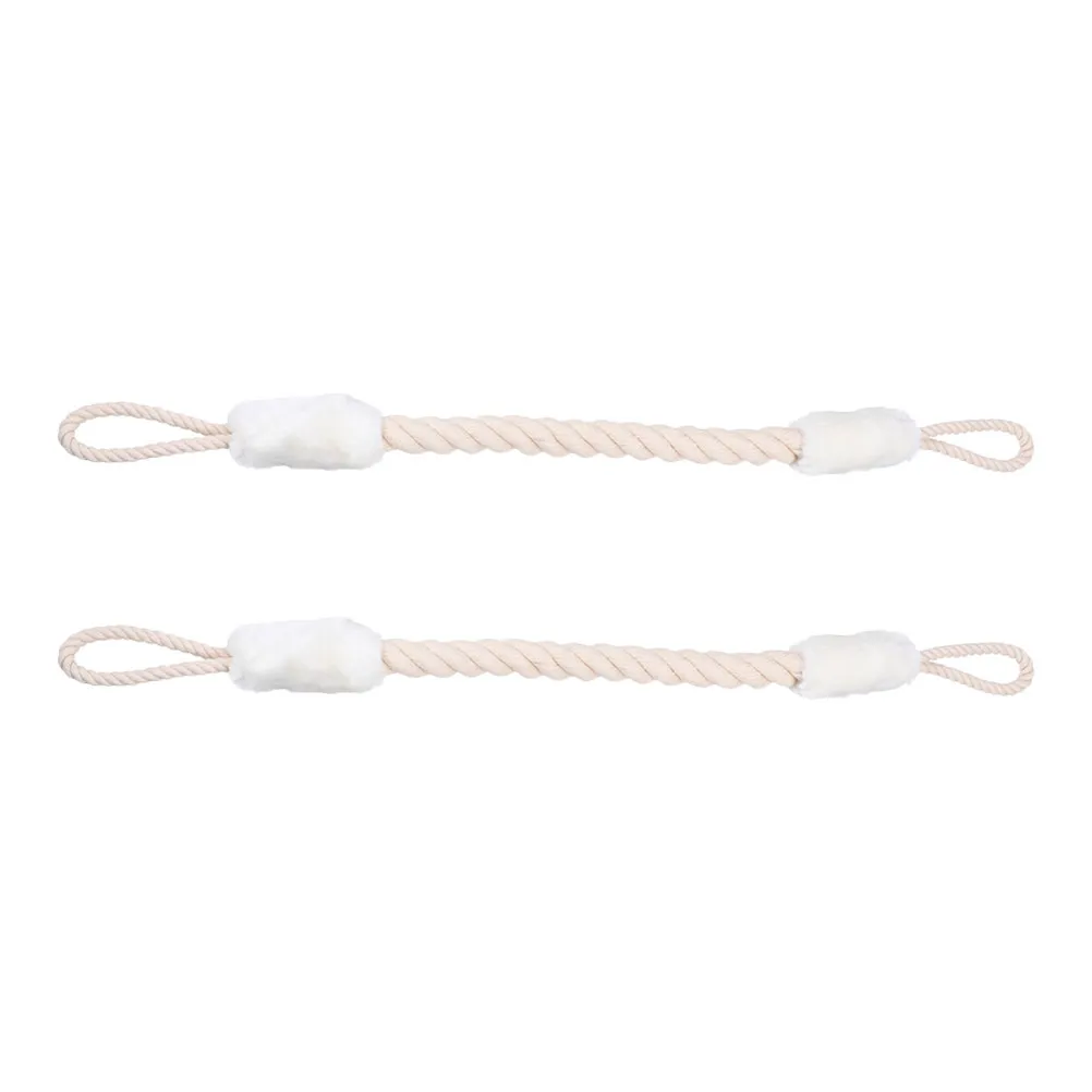 

2Pcs Safety Finger Protector Door Stopper Rope Childproof Door Handle Bumper Universal Fit for Indoor Doors Slam Prevention