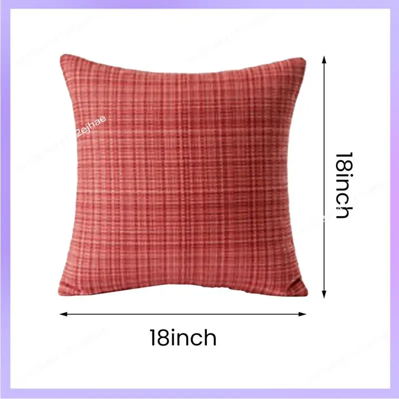 N83R 2 pacotes 18X18 capas de almofada à prova d'água para exterior estilo fazenda conjunto de capa de almofada decorativa resistente à água