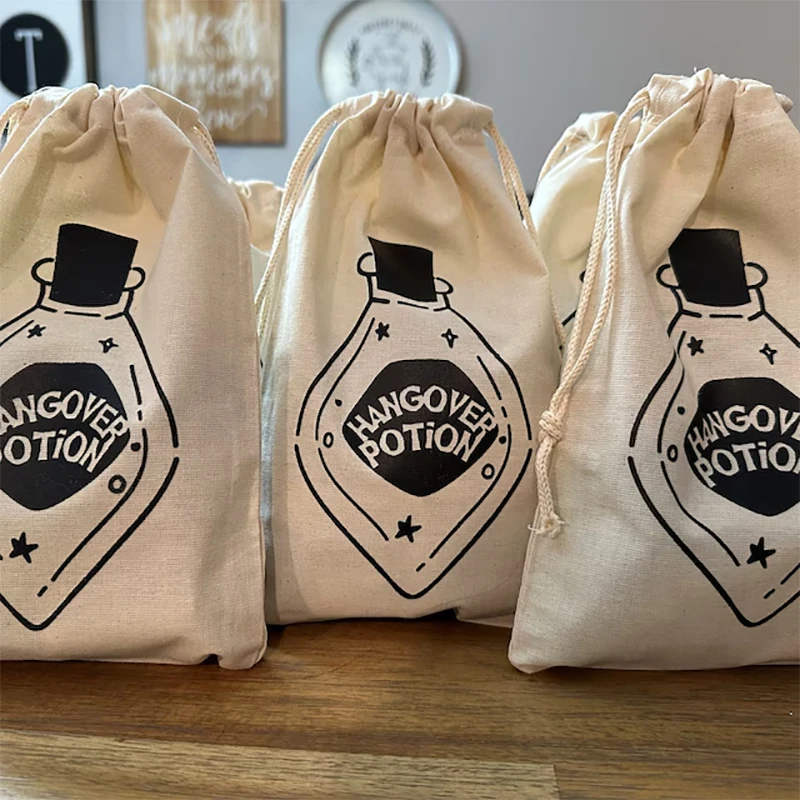 5pcs HANGOVER POTION gift Bags Witchy Halloween Bachelorette Party Witch’s Coven Witch Getting Hitched birthday decoration Favor