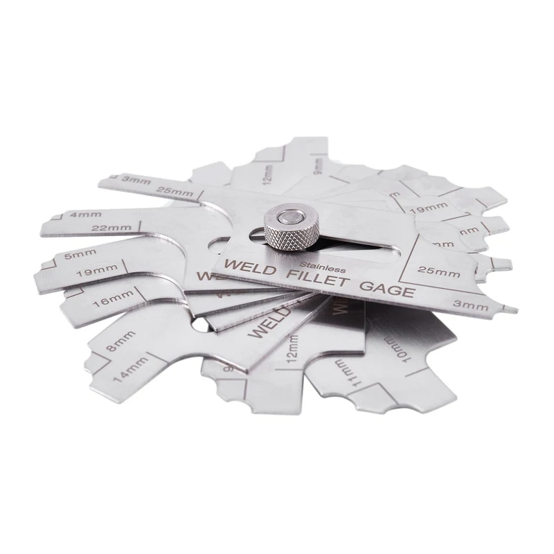 T61C_Welding Fillet Gauge Inspection Welding Gauge (Metric Standard)