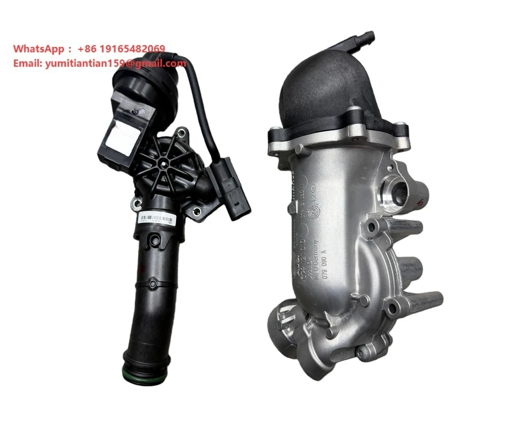 Classic High-quality Flying Spur 3W 4W V8 4.0 Engine Thermostat Cooling Water Pump Automatic Thermal Pneumatic Valve for Bentley