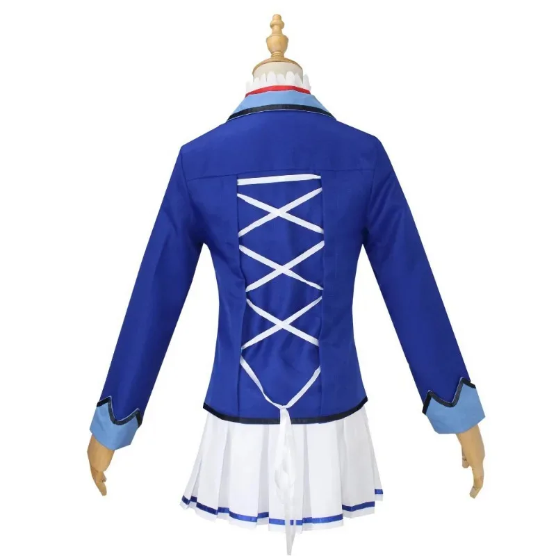 Aikatsu！Hoshimiya Ichigo Anime Cosplay Costume School JK Campus Uniform Wig Woman Kawaii Suit Kiriya Aoi shibuki ran cos suits