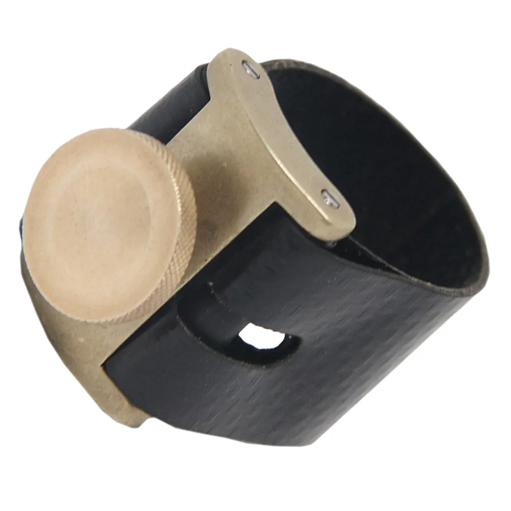 

Saxophone Clip Sax Mouthpiece Ligature Metal Alto Tenor Sax Clip Wind Instrument Accessory Durable Lightweight Stable Fit