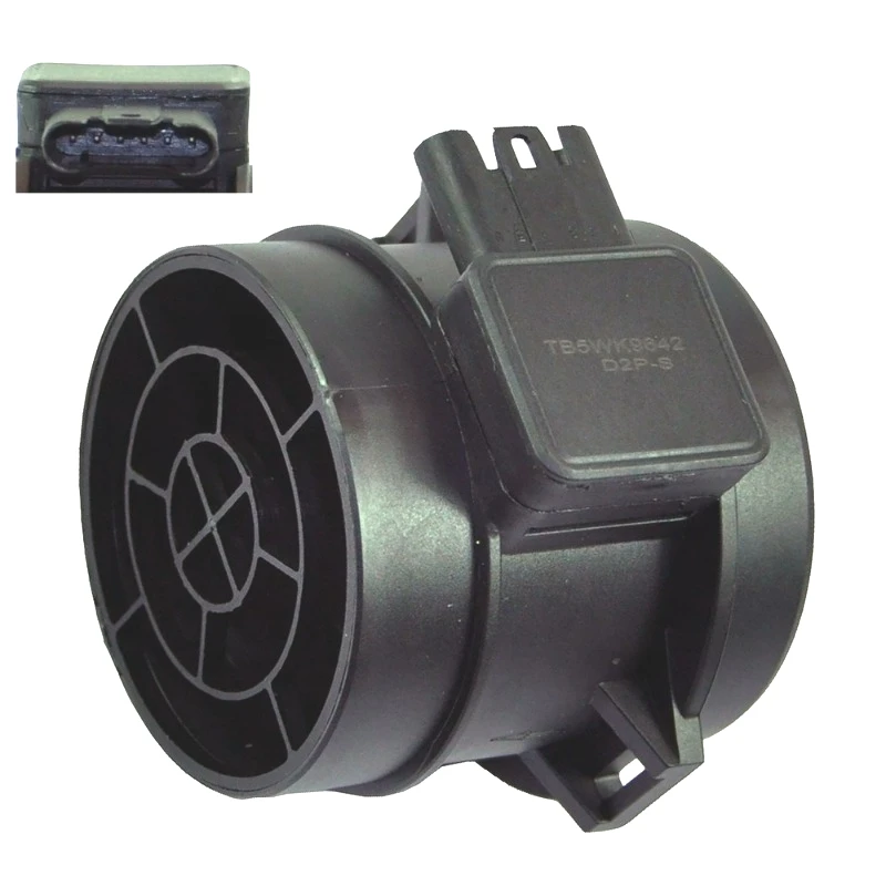 13627513956 MAF Mass Air Flow Meter Sensor for 2003-2008 BMW 730i 730Li X3 E83 Z4 3.0i E85 M54 B30 New 7513956 5WK9642 view 6