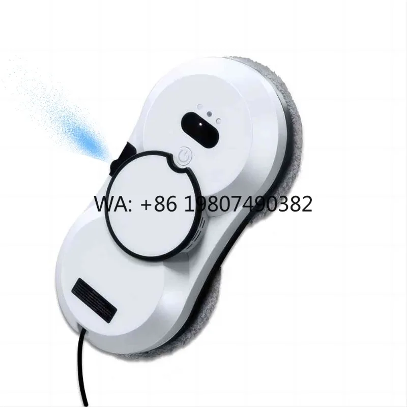 

Smart Glass Cleaning Robot Brushless Motor High Suction Automatic Water Spray App Control Electric Cleaning Tool