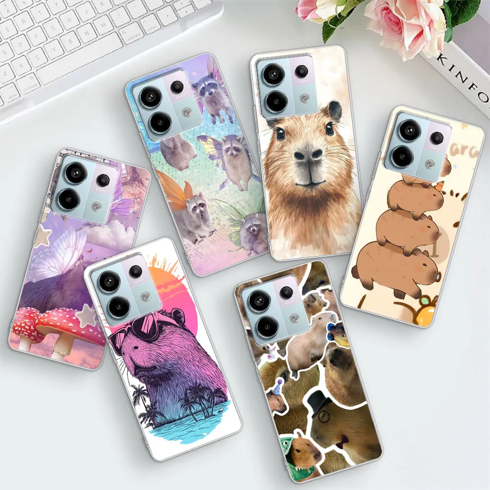 Capybara Funny Case…