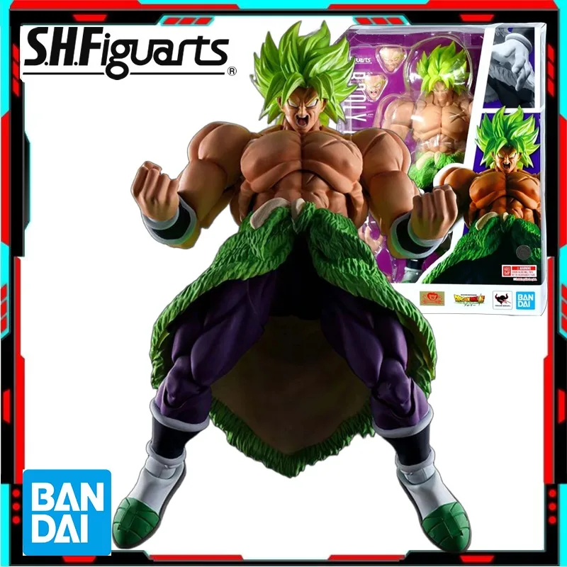 

In Stock BANDAI S.H.Figuarts Dragon Ball Broly Fullpower Figure Anime Action Model Figurals Brinquedos Action Figure Model Toys