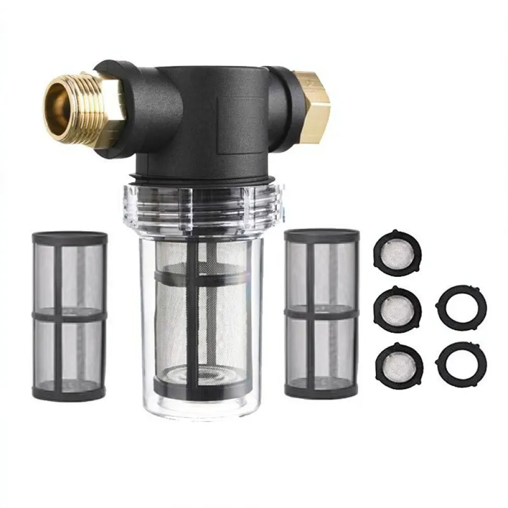 High Pressure Washer Intake Water Filter For For Leige Garden Hose Mesh Strainer Cleaning Equipment Part Accessory