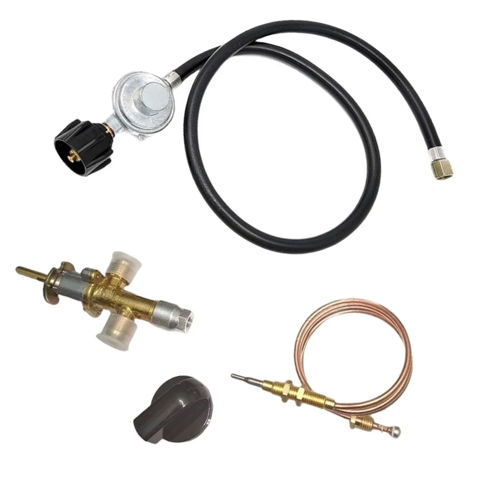 Propane Gas Valve with Integrated Flame Failure Detection and M8 1 Thermocouple Tip for Reliable Low Pressure Operation