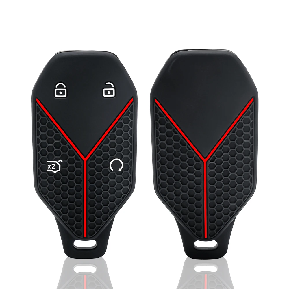Silicone Car Key Case for BYD Formula Leopard SUPER 5 Ultra 8 Titanium 3 9 Fang Cheng Bao Cover Shell Holder Fob Accessories