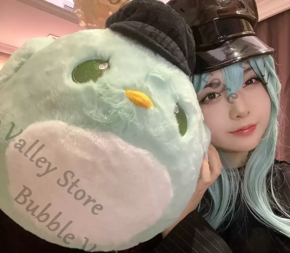 

Anime Path To Nowhere Nightingale Cosplay 33*35cm Fluffy Birdie Throw Pillow Cartoon Back Cushion Headrest Sofa Pillows Gift