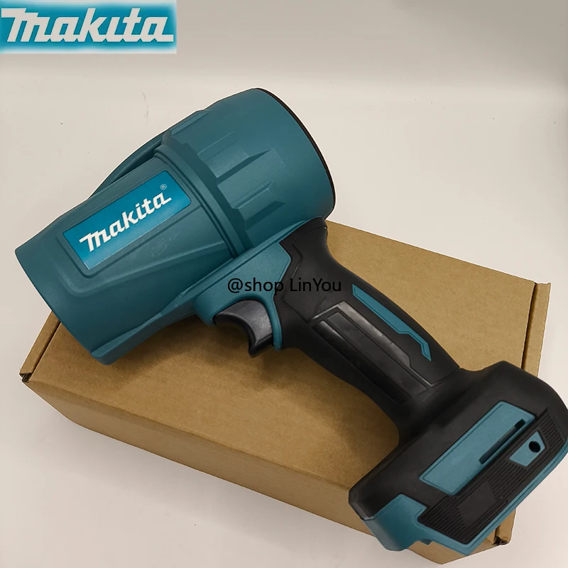 Makita 30000RPM soplador violento 18V plumero de aire eléctrico velocidad del viento Turbo herramienta de limpieza de coche recargable (máquina desnuda)