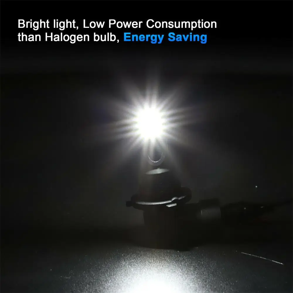 1 pz fendinebbia per Auto faro automobilistico H8 H11 lampadina a LED 12smd 110W DC12-24V 6500k Super Bright Auto fendinebbia luci per Auto