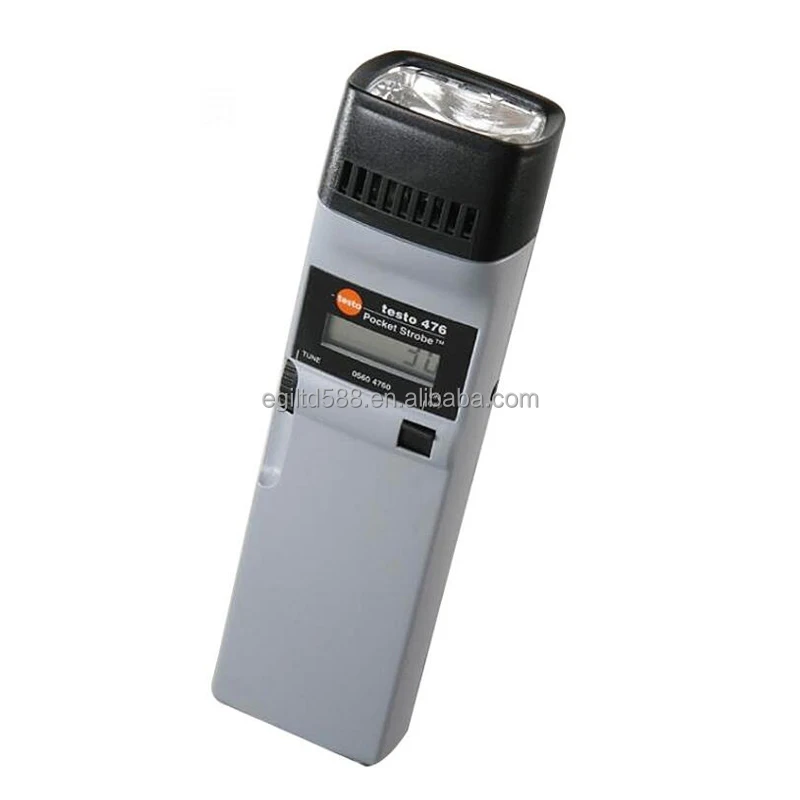 Testo 476 Handheld Stroboscope (Xenon) Ideal for Checking High-frequency Moving Parts 0563 4760