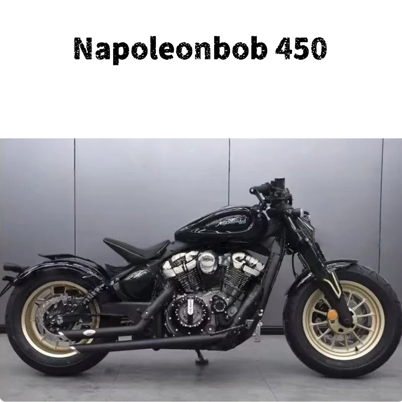 For Benda Napoleonbob 450 /Chinchilla 450  500 modified full section exhaust pipe,the sound is low, deep and powerful