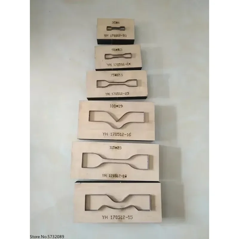 GBT529 Standard Tearing Knife， Die， Vulcanized Rubber Pant Shape Knife、 Die、 Right Angle Knife‘ Die’ Crescent Knife” Die