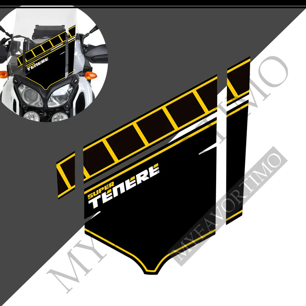 XT 1200 Z 2010 2011 2012 2013 Fairing Fender Tank Pad Stickers Wind Deflector For YAMAHA SUPER TENERE XT1200Z
