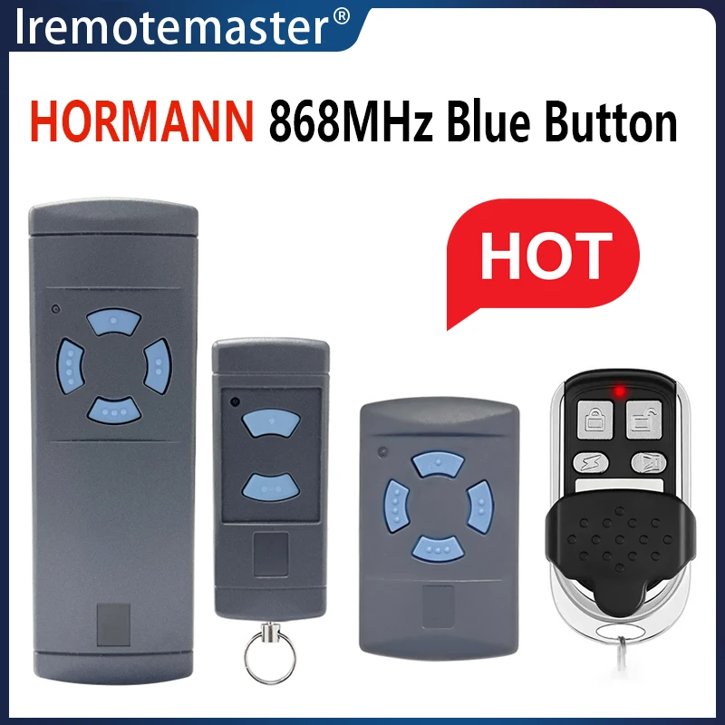 HORMANN 리모컨 868 HSM2 HSM4 868mhz, 차고 게이트 문짝 HS1 HS2 HS4 HSE2 HSE4 868.3MHz 핸드 송신기 