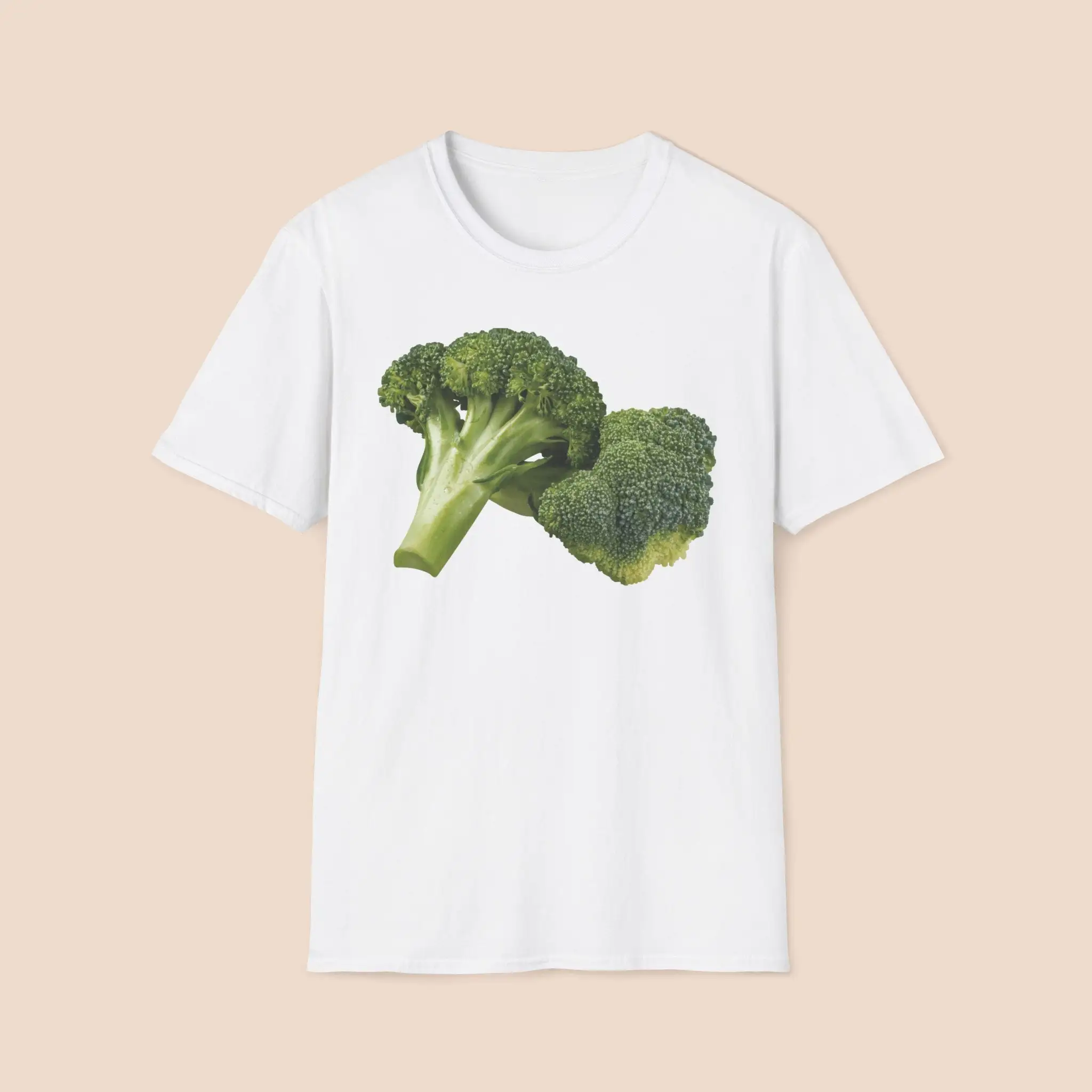 Broccoli T Shirt Vegetable For Hater Vegan Vegetarian Lover Funny Food Vege Art Print