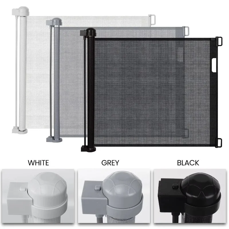 

Pet Retractable Safety Gate Stair protection Gate Can Be Punched