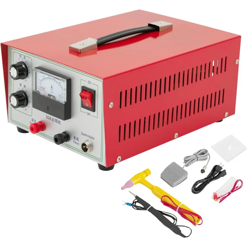 

Portable Jewelry Spot Welder, Jewelry Welding Machine, Pulse Sparkle Spot Welder, Adjustable Permanent Jewelry Welder kit