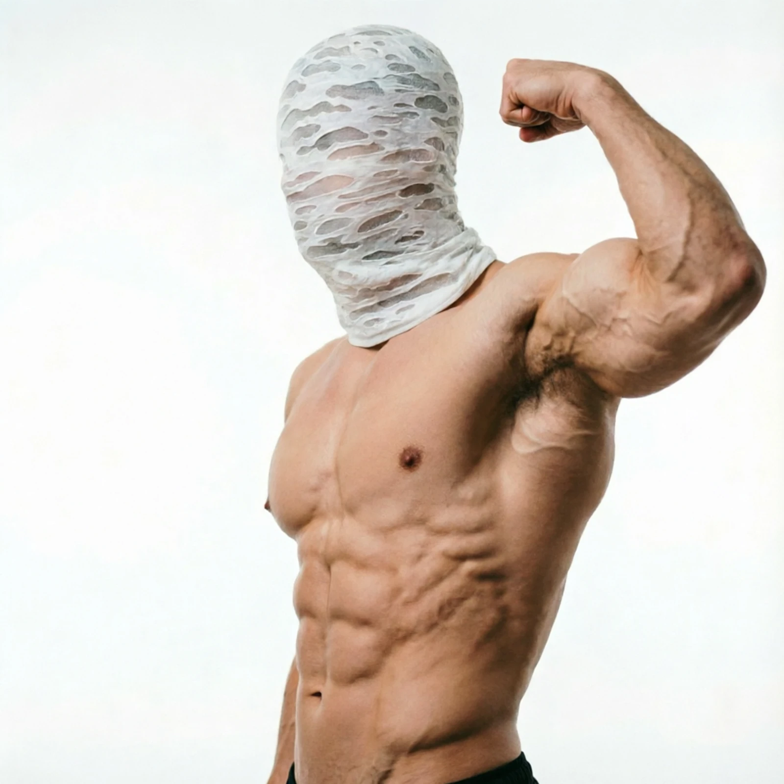 Damen Herren Balaclava Mütze Cosplay Kopfbedeckung Distressed Zerrissene Vollgesichtsmaske Party Halloween Festival Accessoires – Detail 6