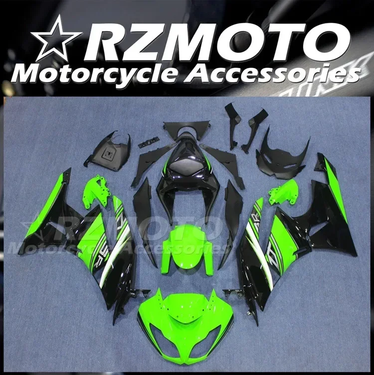 

4Gifts New ABS Fairings Kit Fit For KAWASAKI ZX-6R ZX6R 636 2009 2010 2011 2012 09 10 11 12 Bodywork Set Green