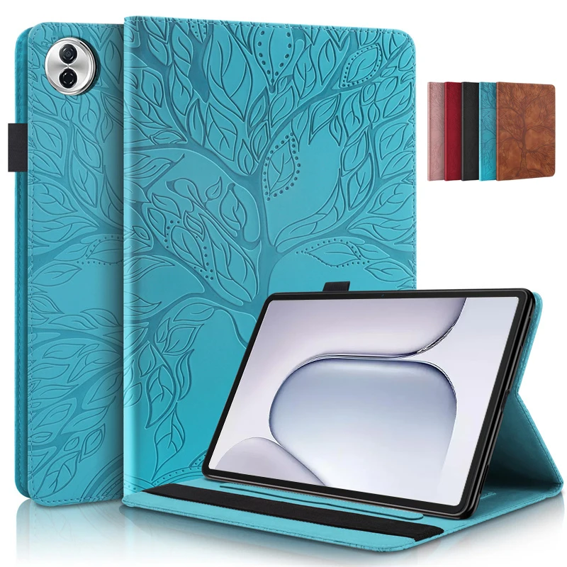 Tablet Case For Honor Pad 20 Cover Embossed Tree Flip Wallet Stand Cover For Coque Honor Pad 20 Pro 12.1 inch 2026 Case Funda