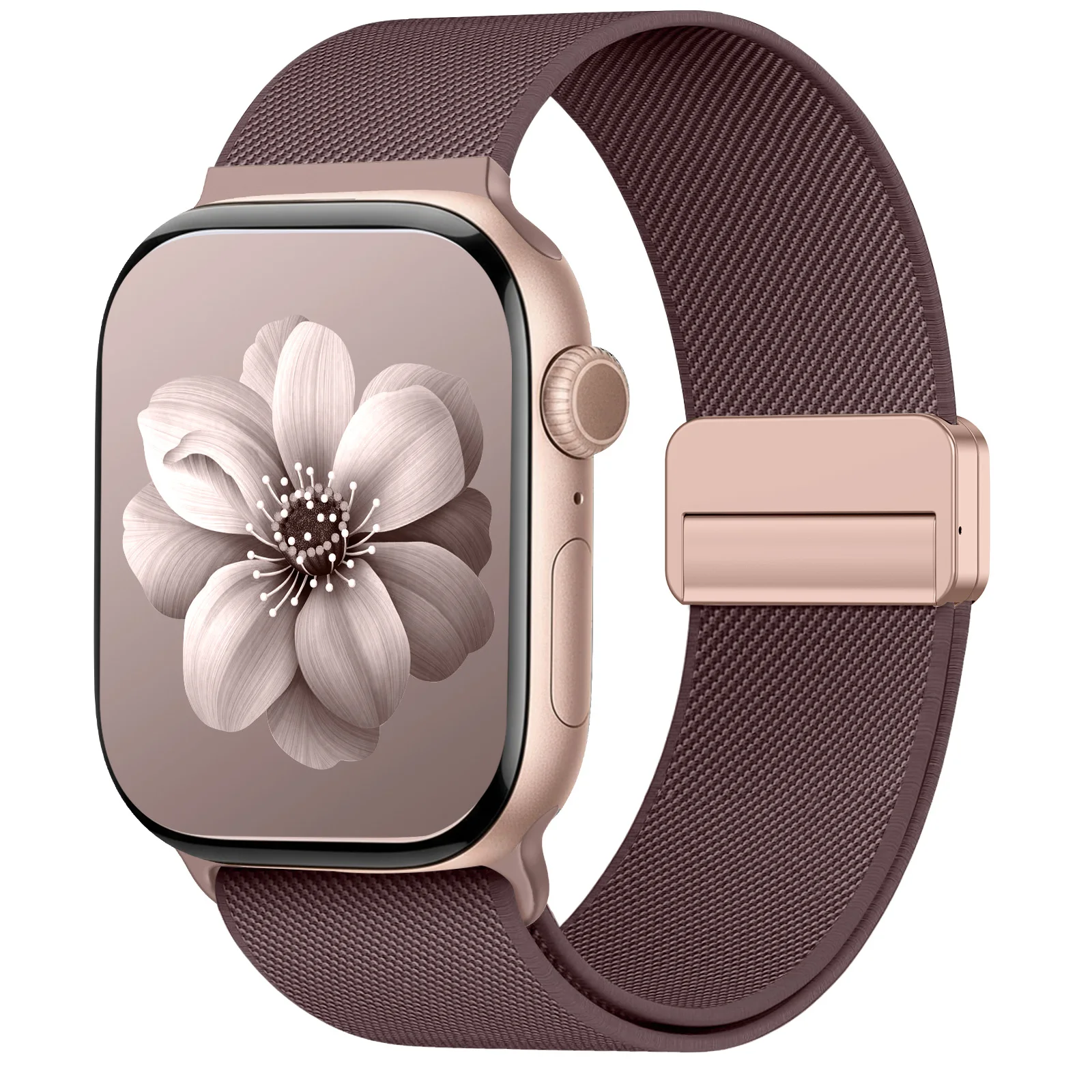 Magnetic Nylon Strap for Apple Watch Bands 49mm 46 45 44mm 43 41 38 Bracelet Correa iWatch Series12 11 10 9 8 SE 7 6 Ultra4 3 2