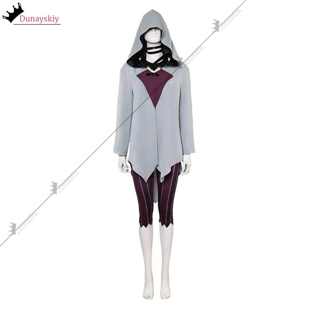 Arcane Cos LOL Powder Jinx Косплей Костюм Накидка Женский Костюм Брюки Парик Комплект Одежды Для Девочек Наряды Хэллоуин Вечеринка Ролевая Игра Костюм8