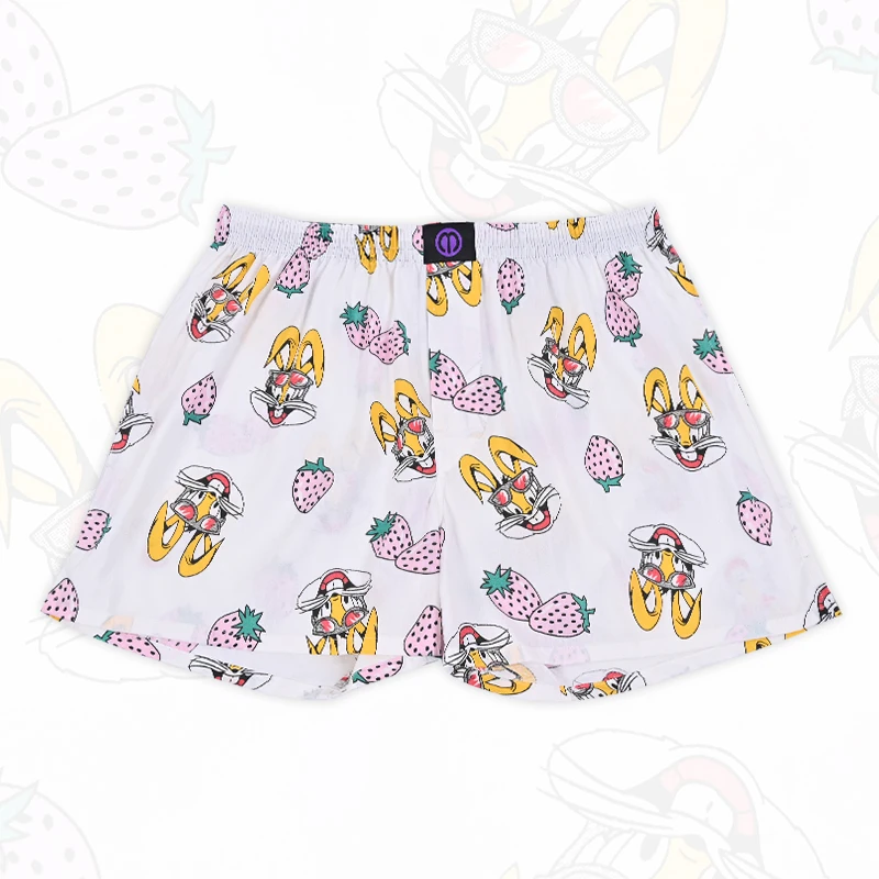 

Rabbit Pure Cotton Underwear Pattern For Men And Women Pattern Comfortable Breathable Shorts For Home Leisure