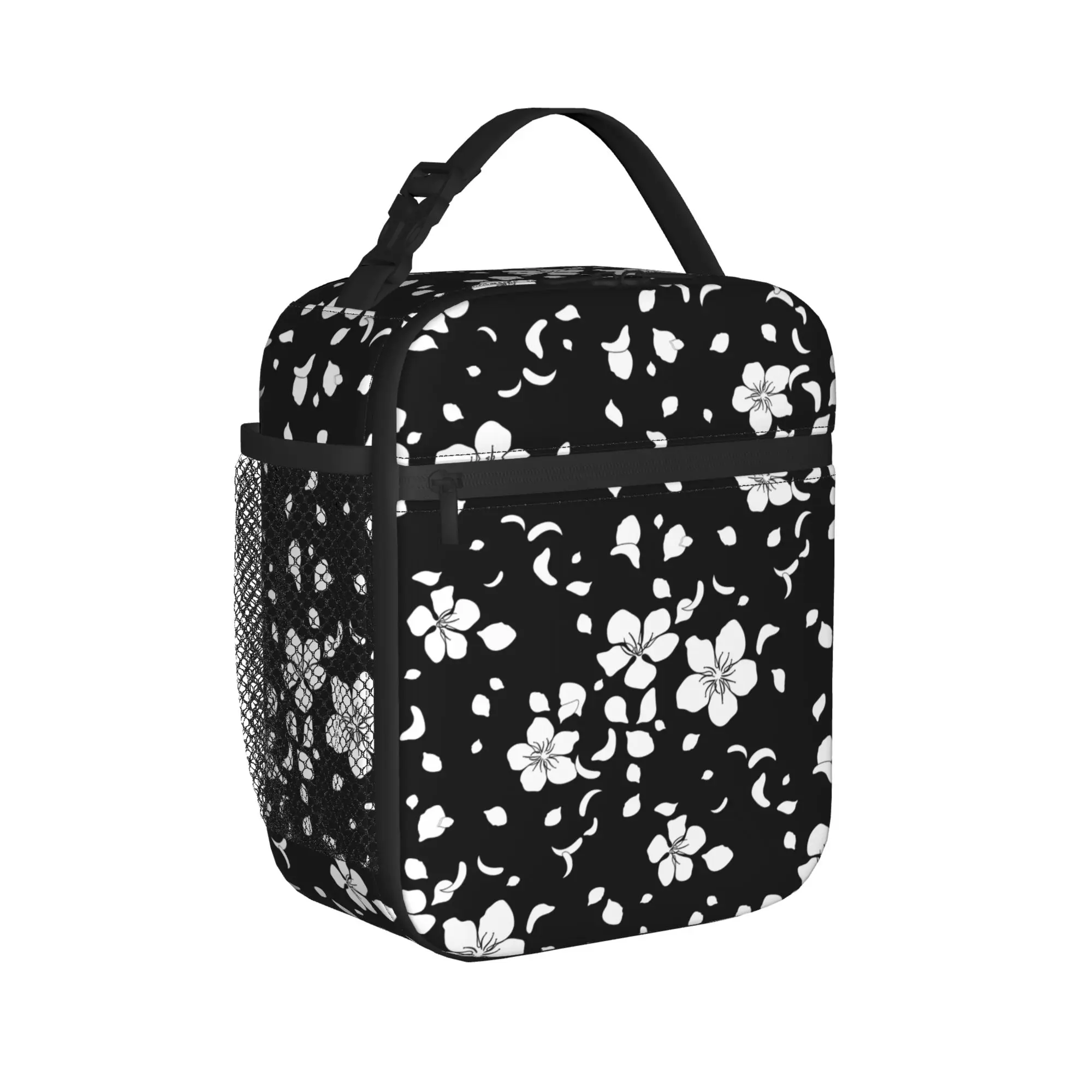 Japanese Sakura Cherry Blossom Thermal Insulated Lunch Bags for School  Portable Food Bag Cooler Thermal Lunch Boxes