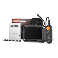 5 Inch IPS Screen Industrial Endoscope Camera HD1080P  Car Inspection Borescope Semi-Rigid for Drain Pipe Gadgets Tool
