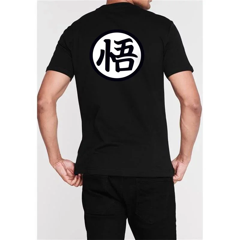 Cotton High Quality Male T-Shirts  Anime Tops Tees Japanese Anime T Shirt Men new Summer casual Men Short Sleeve Shirt